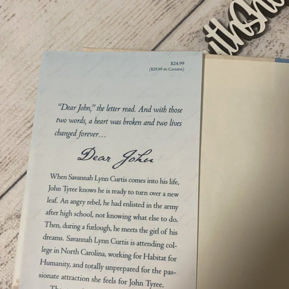 *DEAR JOHN by Nicholas Sparks Hardback Book - Picture 5 of 5